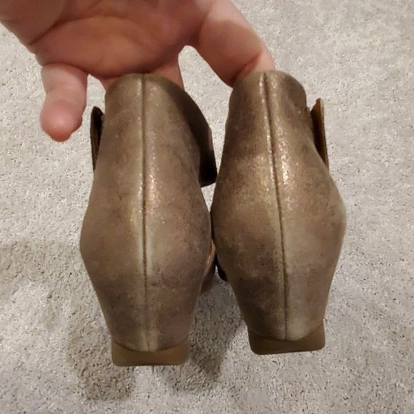 Gorgeous Paul Green metallic bronze sandals UK size 6, US size 8.5 - Picture 4 of 12